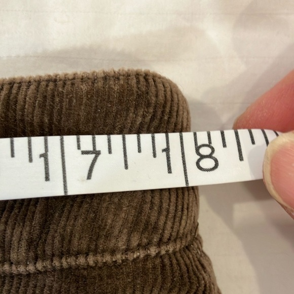 Point zéro women’s size 13 corduroy Classic Brown Skirt - Picture 10 of 14